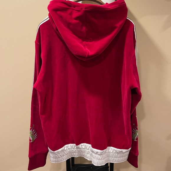 Gucci X Alessandro Michele Embroidered Dragon Red Applique Hoodie - Picture 3 of 16